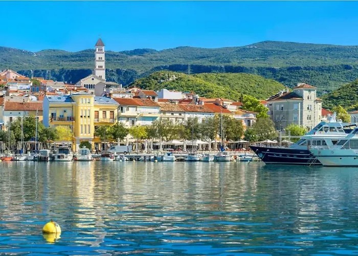 With Pool, Large Garden And Beautiful Sea View By Traveler Tourist Agency Krk - Id 2210 Crikvenica