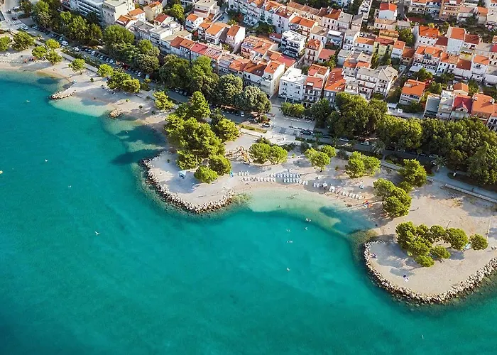 With Pool, Large Garden And Beautiful Sea View By Traveler Tourist Agency Krk - Id 2210 Crikvenica