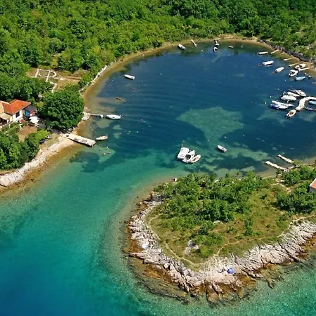 Villa With Pool, Large Garden And Beautiful Sea View By Traveler Tourist Agency Krk - Id 2210 *