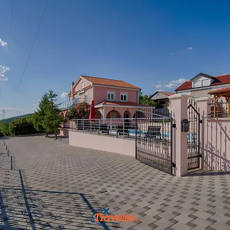 With Pool, Large Garden And Beautiful Sea View By Traveler Tourist Agency Krk - Id 2210 Villa Crikvenica