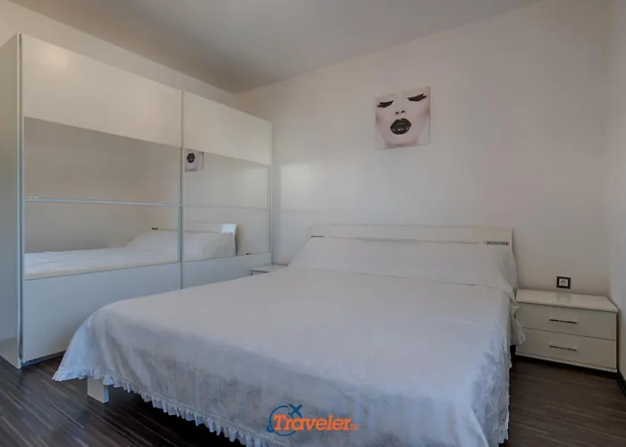 With Pool, Large Garden And Beautiful Sea View By Traveler Tourist Agency Krk - Id 2210 Vila